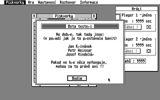 Multi Piskvorky atari screenshot